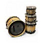 Used Barton Drums 4 Piece Landrum Series Black Burst Drum Kit