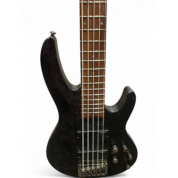 Used ESP LTD B205SM 5 String Satin Black Electric Bass Guitar