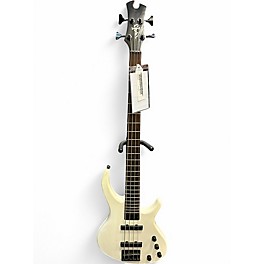 Used Tobias Toby Standard IV White Electric Bass Guitar