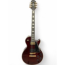 Used Epiphone JERRY CANTRELL LES PAUL Wine Red Solid Body Electric Guitar