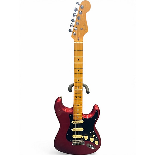 Used Fender American Ultra II Stratocaster SINISTER RED Solid Body Electric Guitar