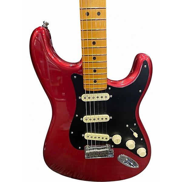 Used Fender American Ultra II Stratocaster SINISTER RED Solid Body Electric Guitar