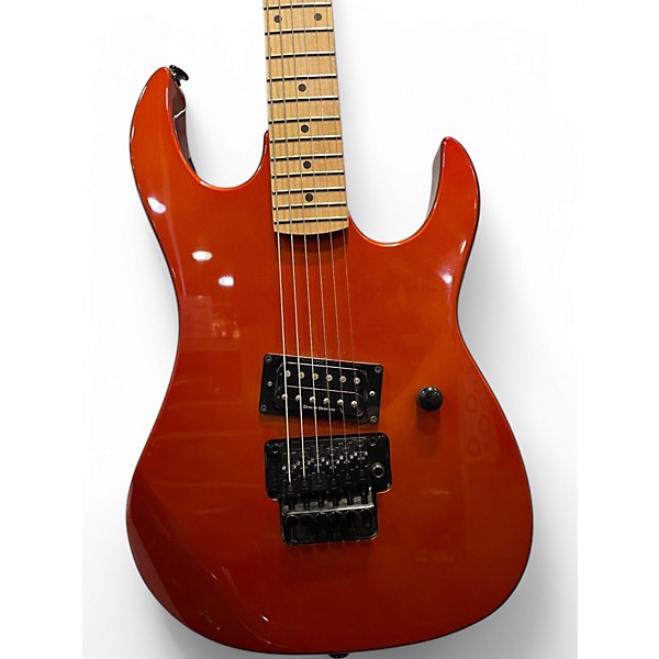 Used B.C. Rich Gunslinger II Prophecy Orange Solid Body Electric Guitar