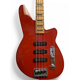 Used Reverend Triad Orange Electric Bass Guitar