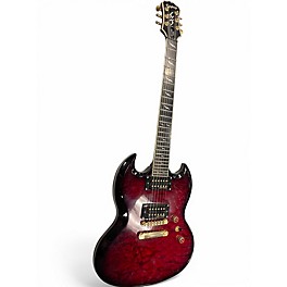 Used Epiphone SG Prophecy Custom GX red Solid Body Electric Guitar