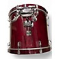 Used Gretsch Drums 6 Piece Catalina Maple Crimson Red Trans Drum Kit