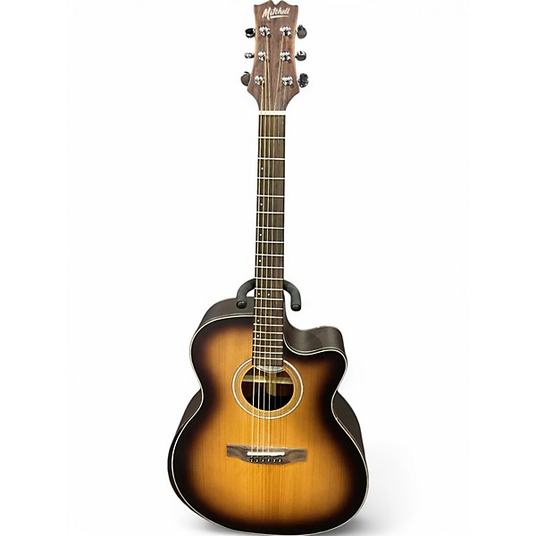Used Mitchell T413CEBST Sandburst Acoustic Electric Guitar