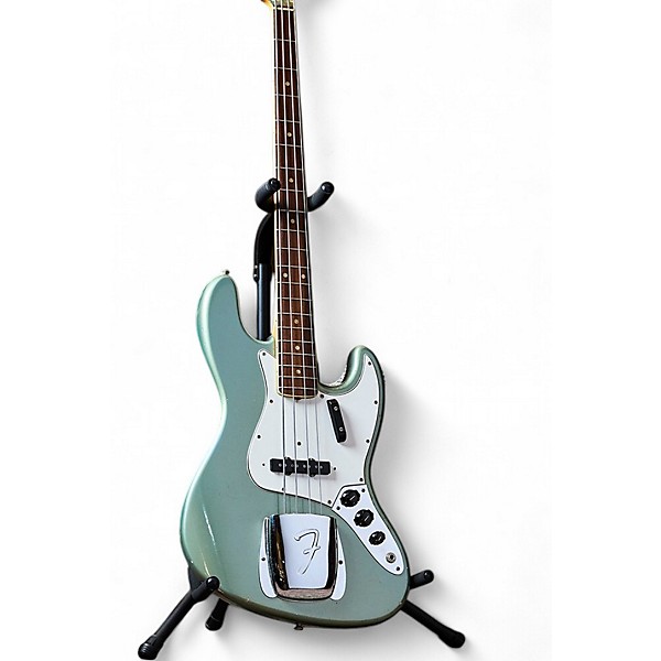 Vintage 1966 Fender JAZZ BASS Ice Blue Metallic Electric Bass Guitar