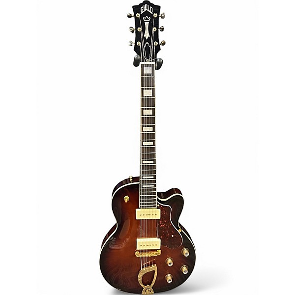 Used 2020 Guild Aristocrat P90 Sunburst Solid Body Electric Guitar,Specials : American Fashion Style Bags On Sale Used 2020 Guild Aristocrat P90 Sunburst Solid Body Electric Guitar,Specials : American Fashion Style Bags On Sale