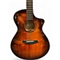 Used Breedlove Pursuit Concert Exotic Tiger Eye Acoustic Electric Guitar thumbnail