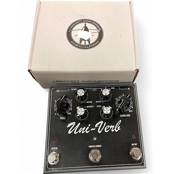 Used Jj Rocket Audio Designs UNI VERB Effect Pedal