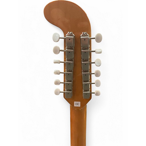 Used Fender Villager SCE Natural 12 String Acoustic Electric Guitar