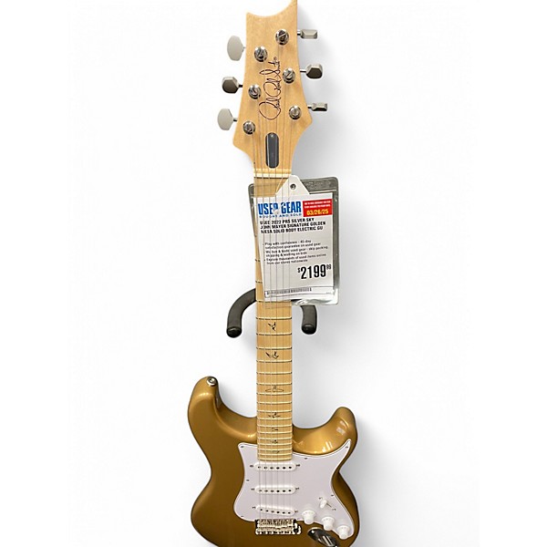 Used 2022 PRS Silver Sky John Mayer Signature Golden Mesa Solid Body Electric Guitar