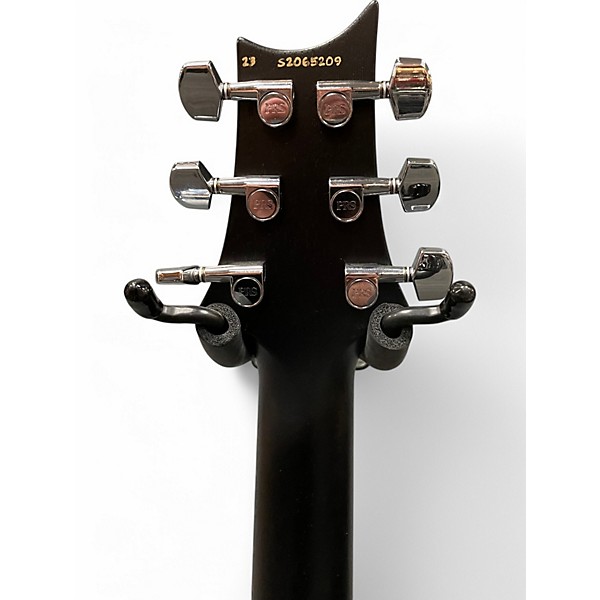 Used 2023 PRS S2 Custom 24 MATTE BLACK Solid Body Electric Guitar