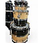 Used SJC Drums 3 Piece 3 Piece Custom Maple Tuxedo Maple Tuxedo Drum Kit thumbnail