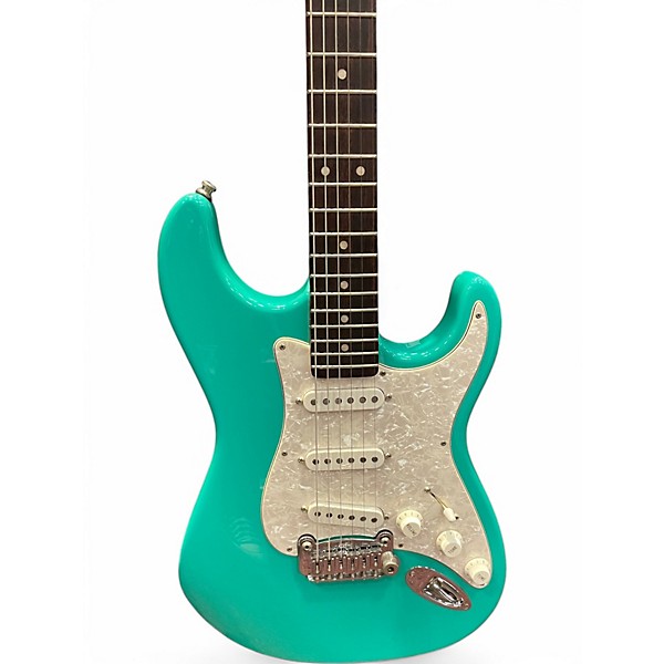 Used 2008 G&L USA Legacy BEL AIR GREEN Solid Body Electric Guitar