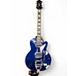 Used DeArmond M75T Blue Solid Body Electric Guitar thumbnail