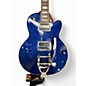 Used DeArmond M75T Blue Solid Body Electric Guitar