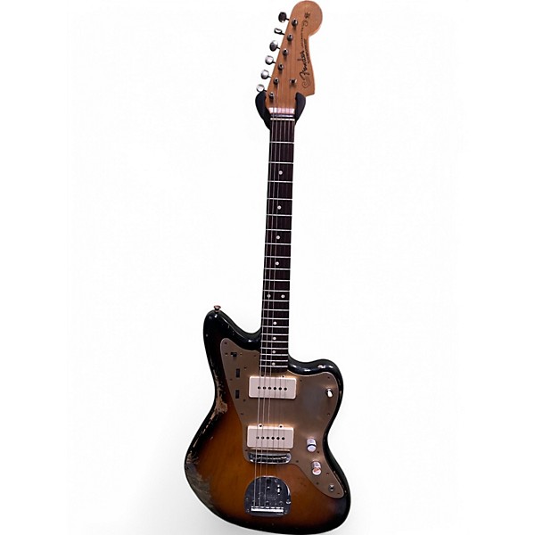 Used 2021 Fender Custom Shop 1959 Jazzmaster Relic 3 Color Sunburst Solid Body Electric Guitar,Specials : American Fashion Style Bags On Sale