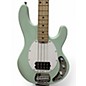 Used Sterling by Music Man Ray4 Seafoam Green Electric Bass Guitar