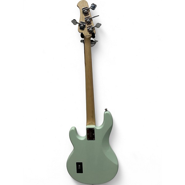 Used Sterling by Music Man Ray4 Seafoam Green Electric Bass Guitar