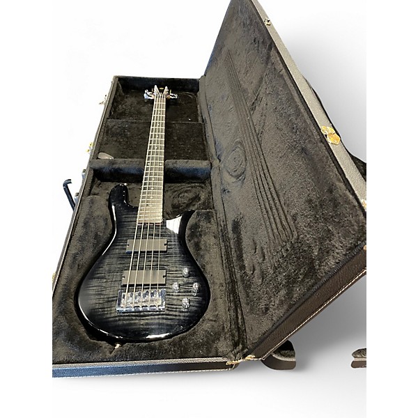 Used 2014 Spector Legend 4 Standard Trans Black Electric Bass Guitar