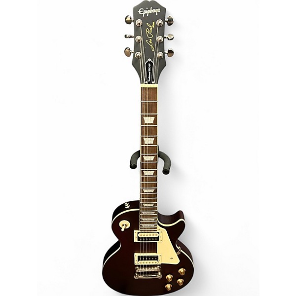 Used Epiphone Les Paul Traditional Pro IV Wine Red Solid Body Electric Guitar
