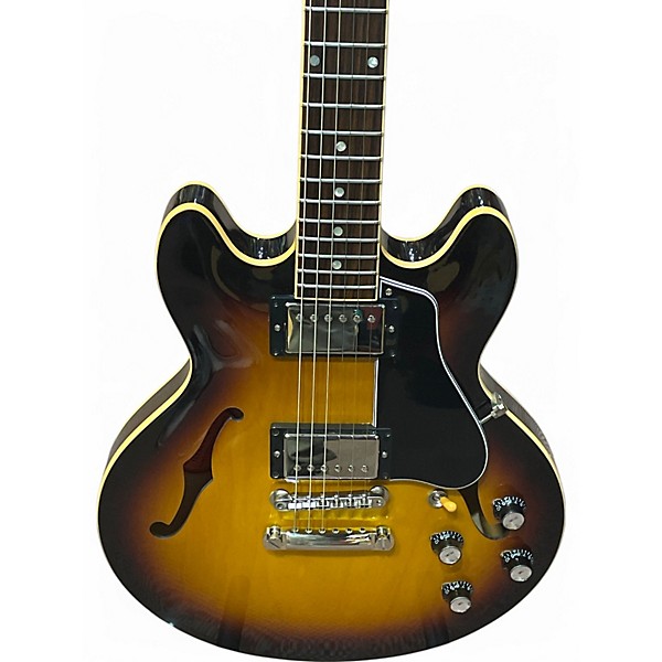Used 2009 Gibson CUSTOM SHOP ES-3399 Vintage Sunburst Hollow Body Electric Guitar