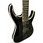 Used ESP LTD MH1000ET Black Solid Body Electric Guitar