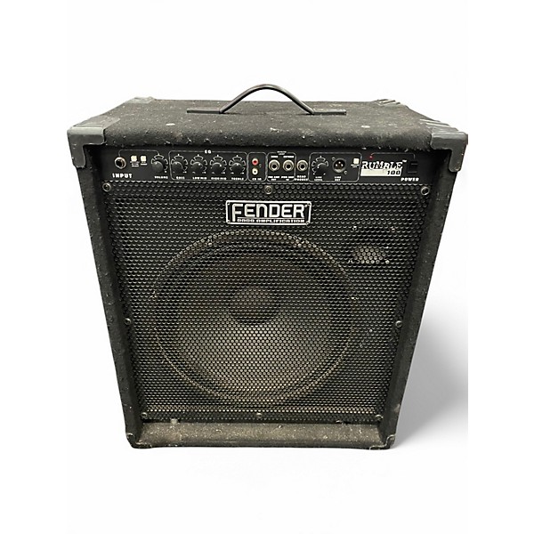 Used Fender Rumble 100 1x15 100W Bass Combo Amp
