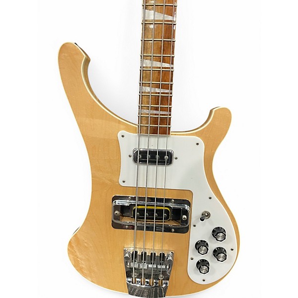 Used 2014 Rickenbacker 4003 Natural Electric Bass Guitar