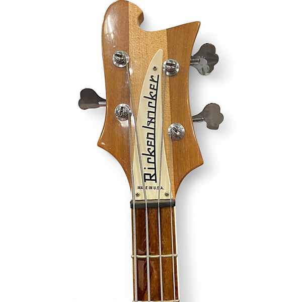 Used 2014 Rickenbacker 4003 Natural Electric Bass Guitar