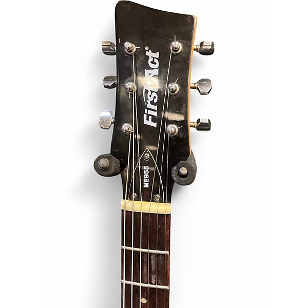 Used First Act ME955 Black Solid Body Electric Guitar