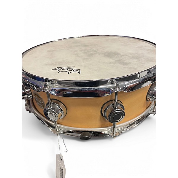 Used 2022 DW 5.5X14 Collector's Series Snare Natural Drum