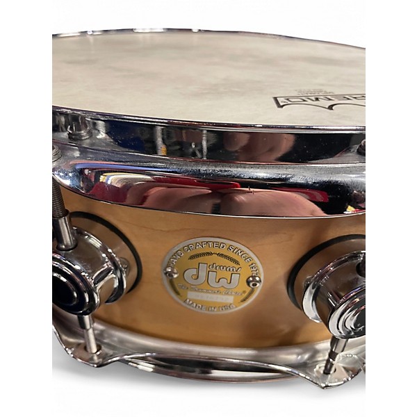 Used 2022 DW 5.5X14 Collector's Series Snare Natural Drum