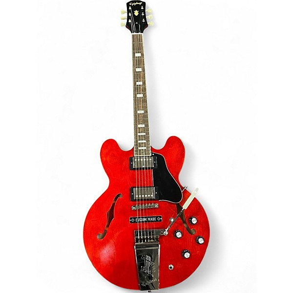 Used 2022 Epiphone JOE BONAMASSA 1962 ES 335 RED Hollow Body Electric Guitar