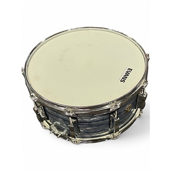 Used Ludwig 3 Piece Classic Maple Blue Pearl Drum Kit