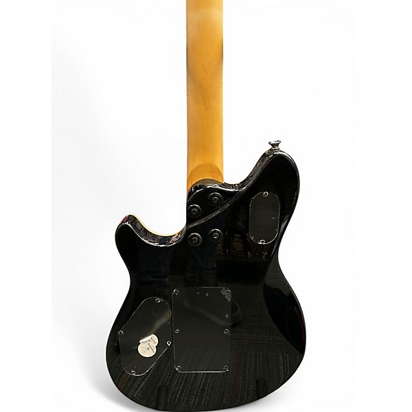 Used EVH Wolfgang Standard QM Trans Black Solid Body Electric Guitar