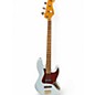 Used 2023 Squier Classic Vibe 70s Jazz Bass Blue Electric Bass Guitar thumbnail