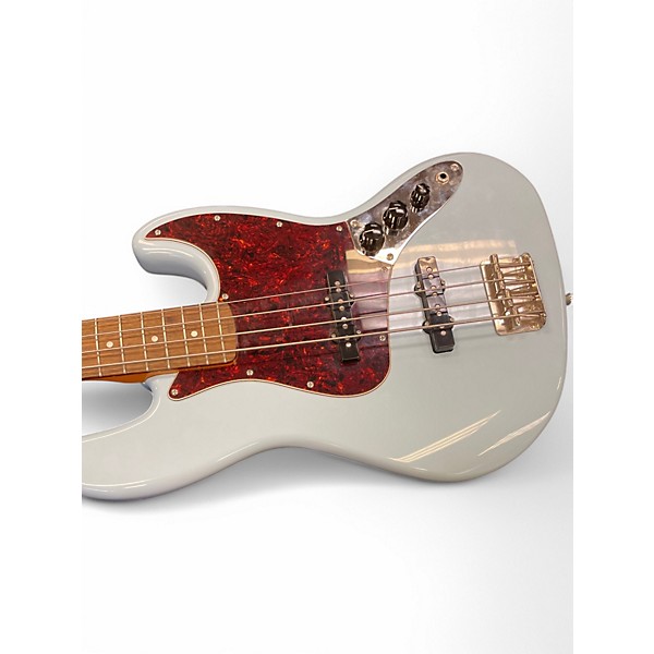 Used 2023 Squier Classic Vibe 70s Jazz Bass Blue Electric Bass Guitar