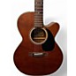 Used Takamine ef440sc Natural Acoustic Electric Guitar