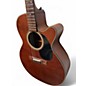 Used Takamine ef440sc Natural Acoustic Electric Guitar
