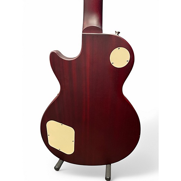 Used Epiphone Les Paul Traditional Pro IV Worn Wine Red Solid Body Electric Guitar
