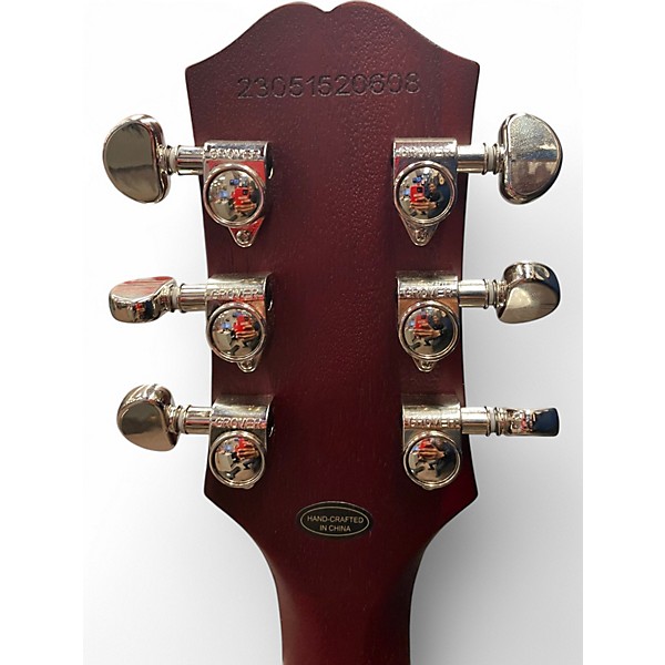 Used Epiphone Les Paul Traditional Pro IV Worn Wine Red Solid Body Electric Guitar
