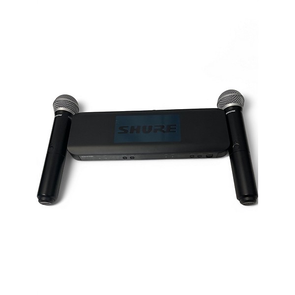Used Shure BLX288 Combo PG58 Handheld Wireless System