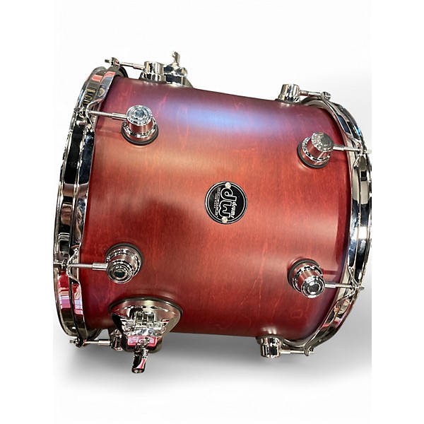 Used DW 3 Piece Performance Series Tobacco Burst Drum Kit