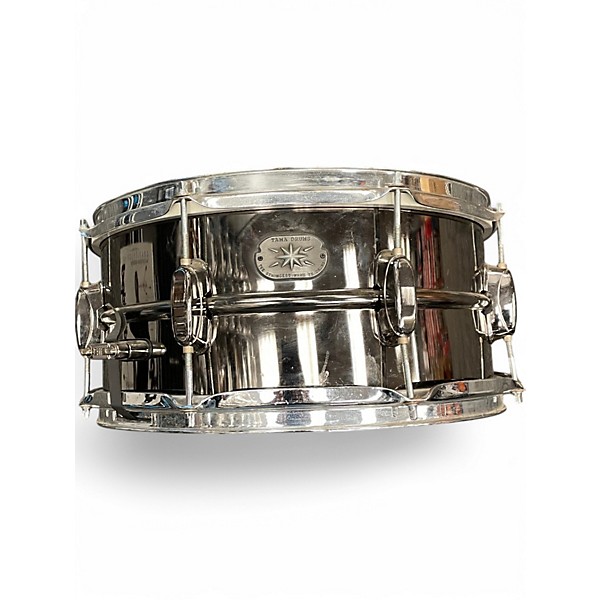Used TAMA 14X6 Metalworks Snare Black Chrome Drum
