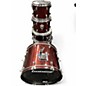 Used Ludwig 5 Piece Backbeat Red Drum Kit thumbnail