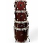 Used Ludwig 5 Piece Backbeat Red Drum Kit