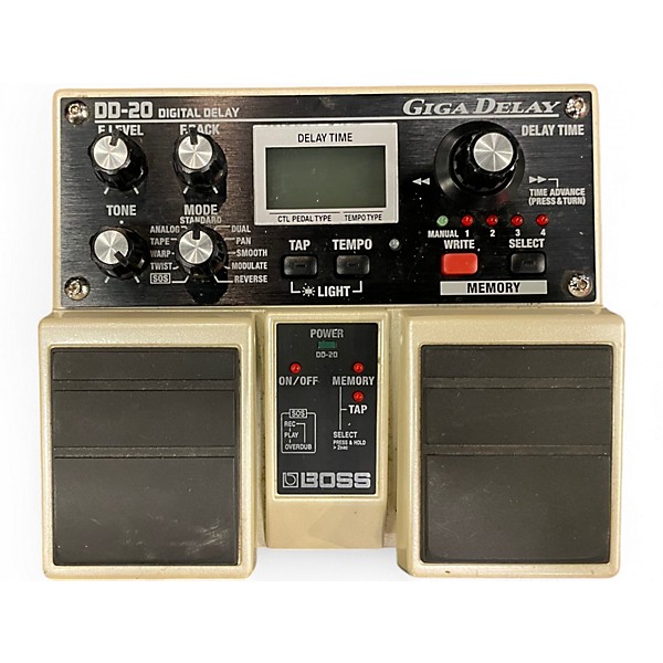 Used BOSS DD20 Giga Delay Effect Pedal